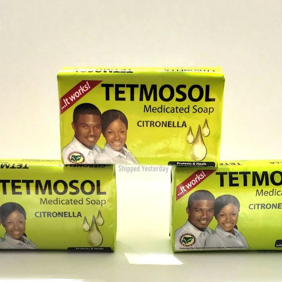 Tetmosol Medicated Citronella Soap x3 pcs 120g - Picture 1 of 2